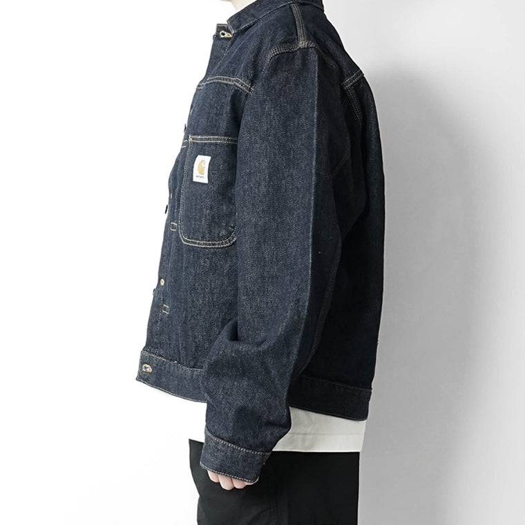 Carhartt WIP メンズ デニムジャケット BELMAR JACKET I036586 BLUE RINSED インディゴ 0102