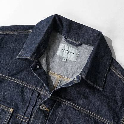 Carhartt WIP メンズ デニムジャケット BELMAR JACKET I036586 BLUE RINSED インディゴ 0102