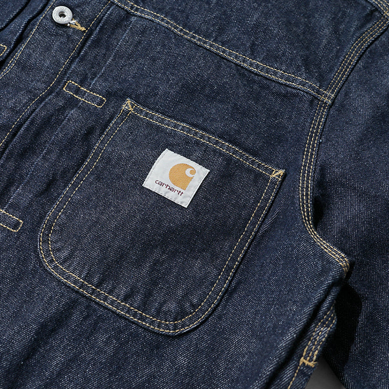 Carhartt WIP メンズ デニムジャケット BELMAR JACKET I036586 BLUE RINSED インディゴ 0102