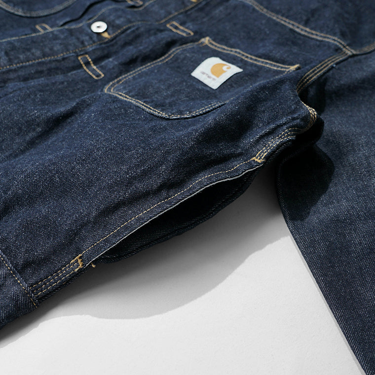 Carhartt WIP メンズ デニムジャケット BELMAR JACKET I036586 BLUE RINSED インディゴ 0102