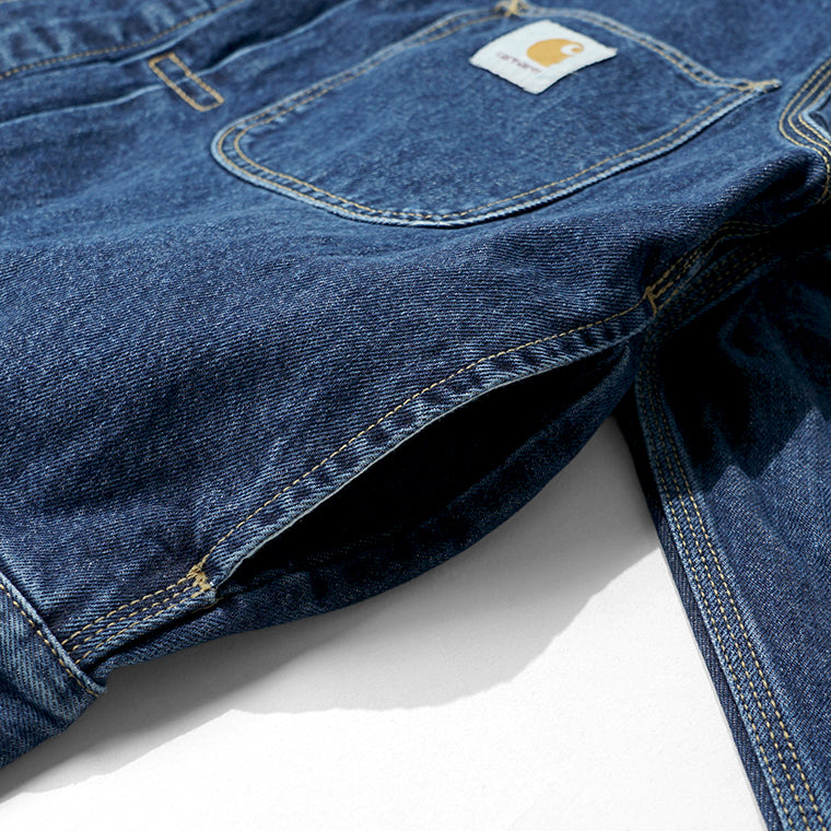 Carhartt WIP メンズ デニムジャケット BELMAR JACKET I036586 BLUE STONE WASHED ウォッシュブルー 0106
