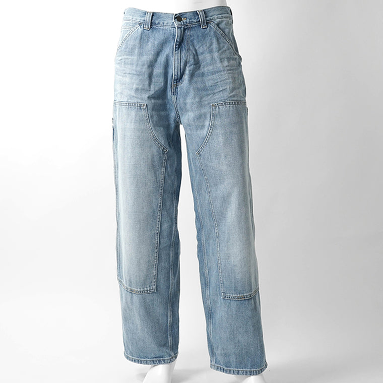 Carhartt WIP メンズ ジーンズ OG DOUBLE KNEE PAN I036733 BLUE BURST WASHED ウォッシュブルー 01UR