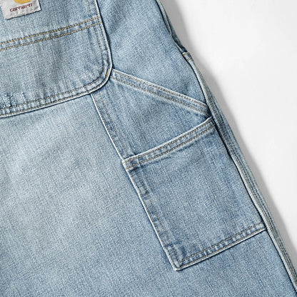 Carhartt WIP メンズ ジーンズ OG DOUBLE KNEE PAN I036733 BLUE BURST WASHED ウォッシュブルー 01UR