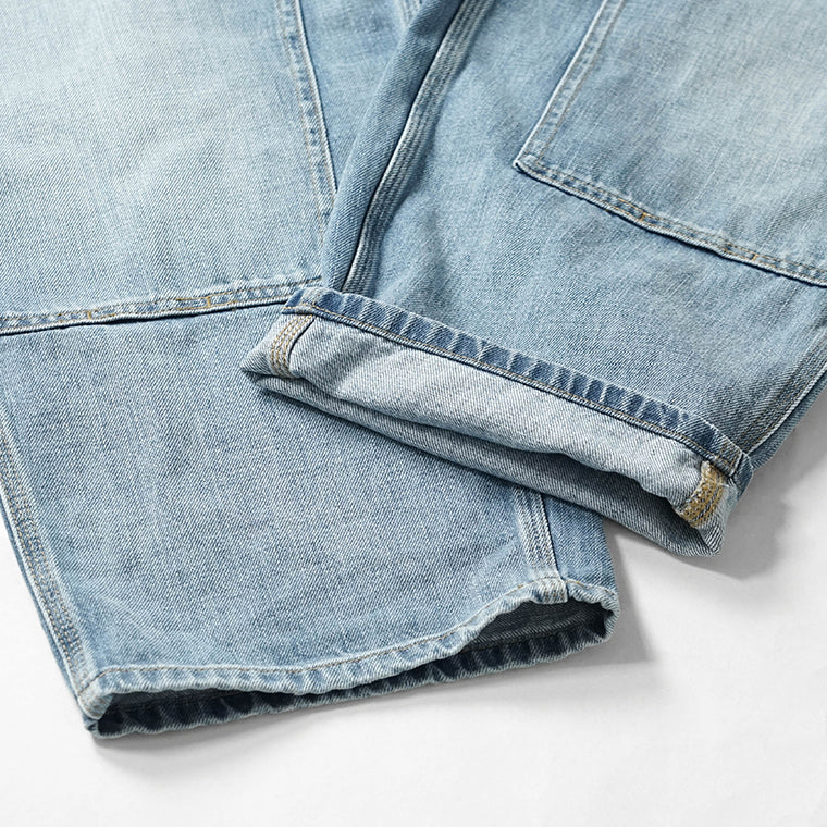 Carhartt WIP メンズ ジーンズ OG DOUBLE KNEE PAN I036733 BLUE BURST WASHED ウォッシュブルー 01UR