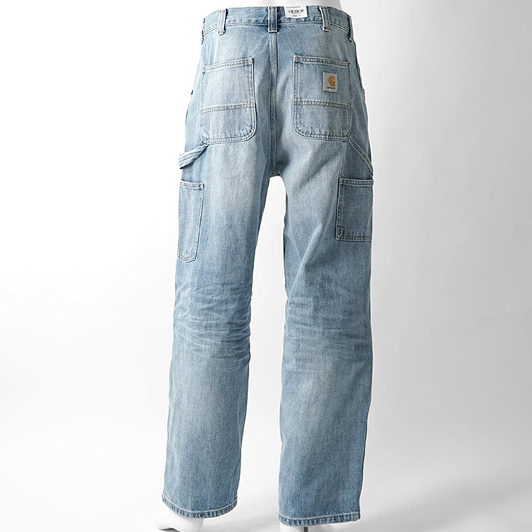 Carhartt WIP メンズ ジーンズ OG DOUBLE KNEE PAN I036733 BLUE BURST WASHED ウォッシュブルー 01UR