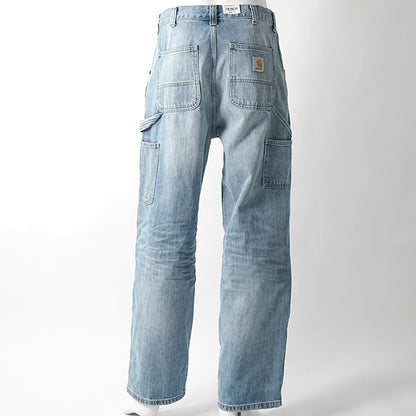 Carhartt WIP メンズ ジーンズ OG DOUBLE KNEE PAN I036733 BLUE BURST WASHED ウォッシュブルー 01UR