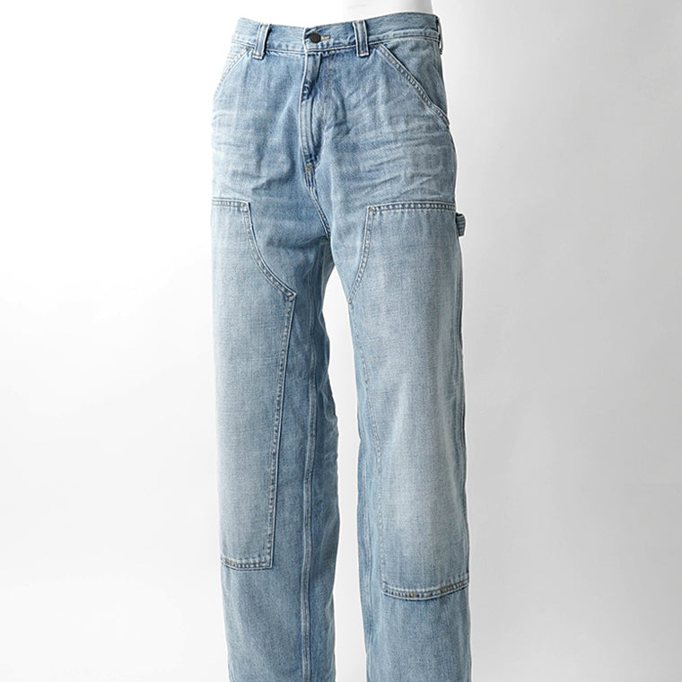 Carhartt WIP メンズ ジーンズ OG DOUBLE KNEE PAN I036733 BLUE BURST WASHED ウォッシュブルー 01UR