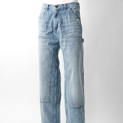 Carhartt WIP メンズ ジーンズ OG DOUBLE KNEE PAN I036733 BLUE BURST WASHED ウォッシュブルー 01UR