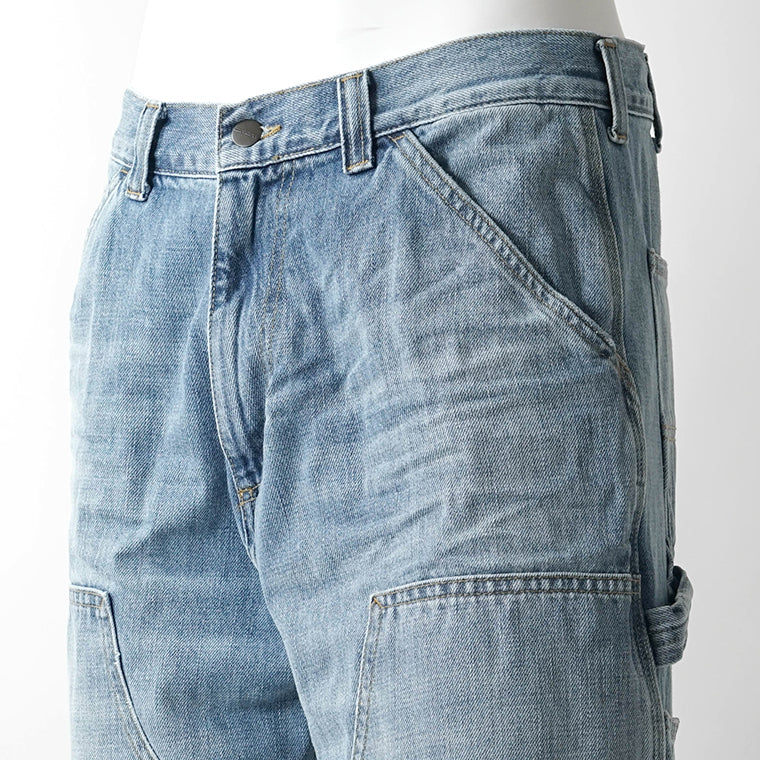 Carhartt WIP メンズ ジーンズ OG DOUBLE KNEE PAN I036733 BLUE BURST WASHED ウォッシュブルー 01UR