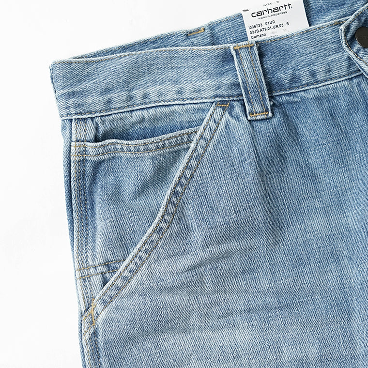 Carhartt WIP メンズ ジーンズ OG DOUBLE KNEE PAN I036733 BLUE BURST WASHED ウォッシュブルー 01UR
