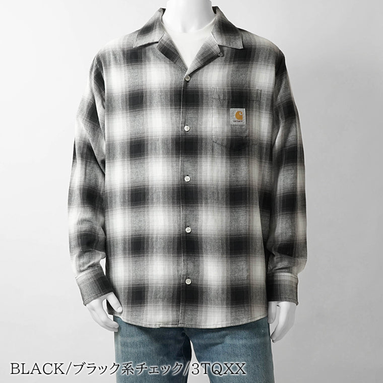 Carhartt WIP メンズ シャツ L S TYERS SHIRT I036807 2カラー