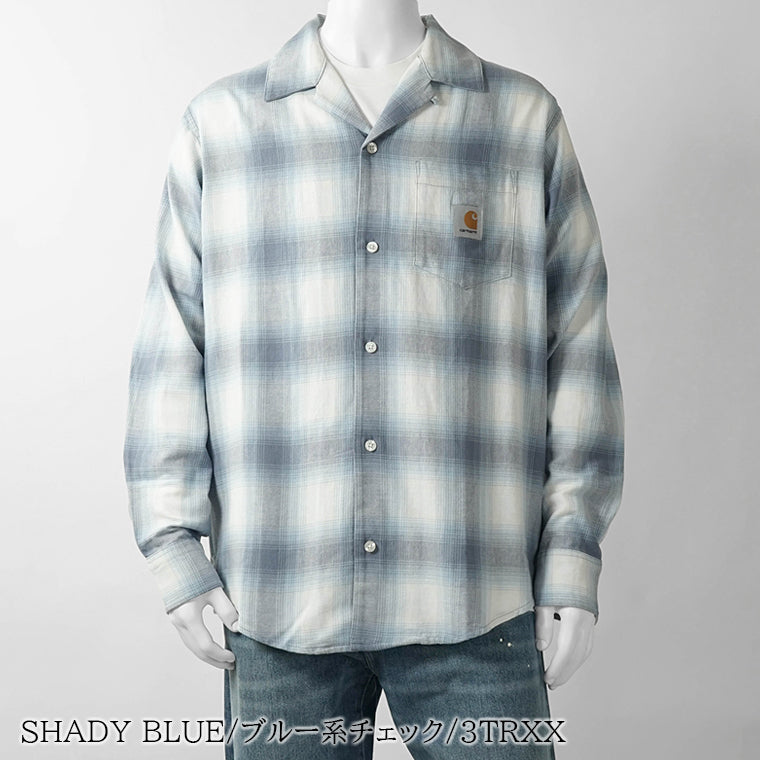 Carhartt WIP メンズ シャツ L S TYERS SHIRT I036807 2カラー