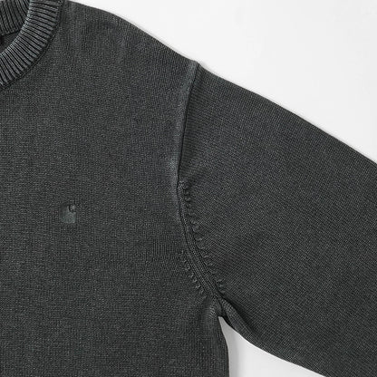 Carhartt WIP メンズ ニット KORI SWEATER I036819 BLACK ウォッシュブラック 89GD