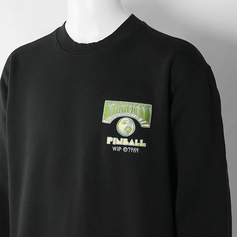 Carhartt WIP メンズ スウェットシャツ PINBALL SWEAT I036912 BLACK ブラック 89XX