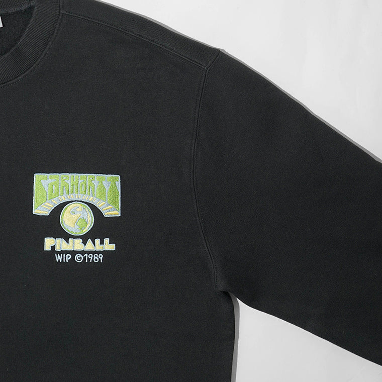 Carhartt WIP メンズ スウェットシャツ PINBALL SWEAT I036912 BLACK ブラック 89XX