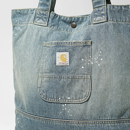 Carhartt WIP メンズ レディース トートバッグ DENIM TOTE I037032 BLUE ウォッシュブルー 01EJ