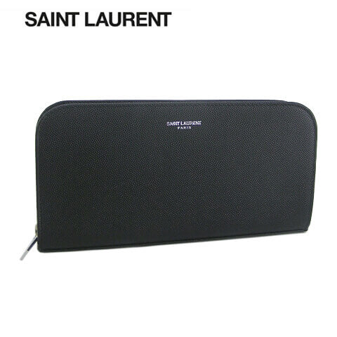 SAINT LAURENT メンズ 長財布 534290 BTY0N ブラック 1000