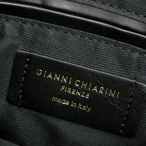 GIANNI CHIARINI レディース ショルダーバッグ DAKOTA BS7991 CAV PL LEO MACCHIA NERA NERO 10730