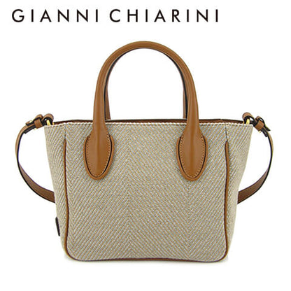 GIANNI CHIARINI レディース ショルダーバッグ CYNDI BS8770 SPIGA PL VAR.CAMEL 10731