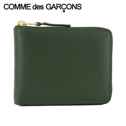 COMME des GARCONS メンズ レディース 2つ折り財布 SA7100 ボトルグリーン BOTTLE GREEN