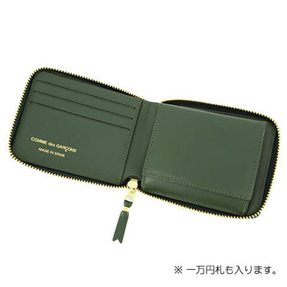 COMME des GARCONS メンズ レディース 2つ折り財布 SA7100 ボトルグリーン BOTTLE GREEN