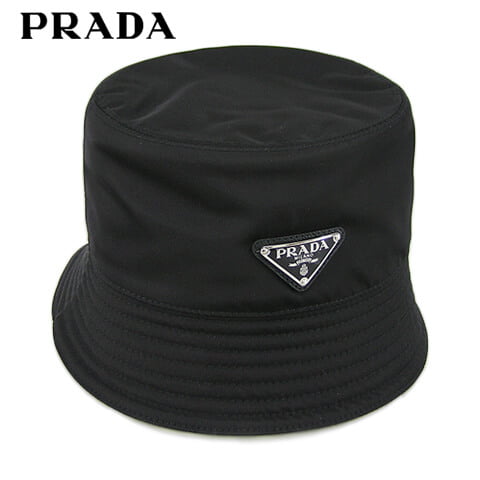 PRADA メンズ ハット TESSUTO 2HC137 2DMI NERO ブラック F0002