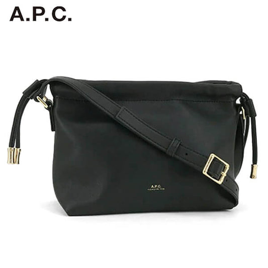 A.P.C. レディース ショルダーバッグ NINON MINI PUAAT F61582 NOIR ブラック LZZ