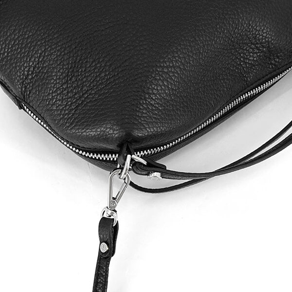 GIANNI CHIARINI レディース ショルダーバッグ ALIFA M BS8148 COMM GRN NERO 001 ブラック