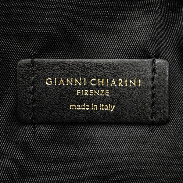 GIANNI CHIARINI レディース ショルダーバッグ ALIFA S BS8145 CAV PL LEO MACCHIA NERA NERO 10730