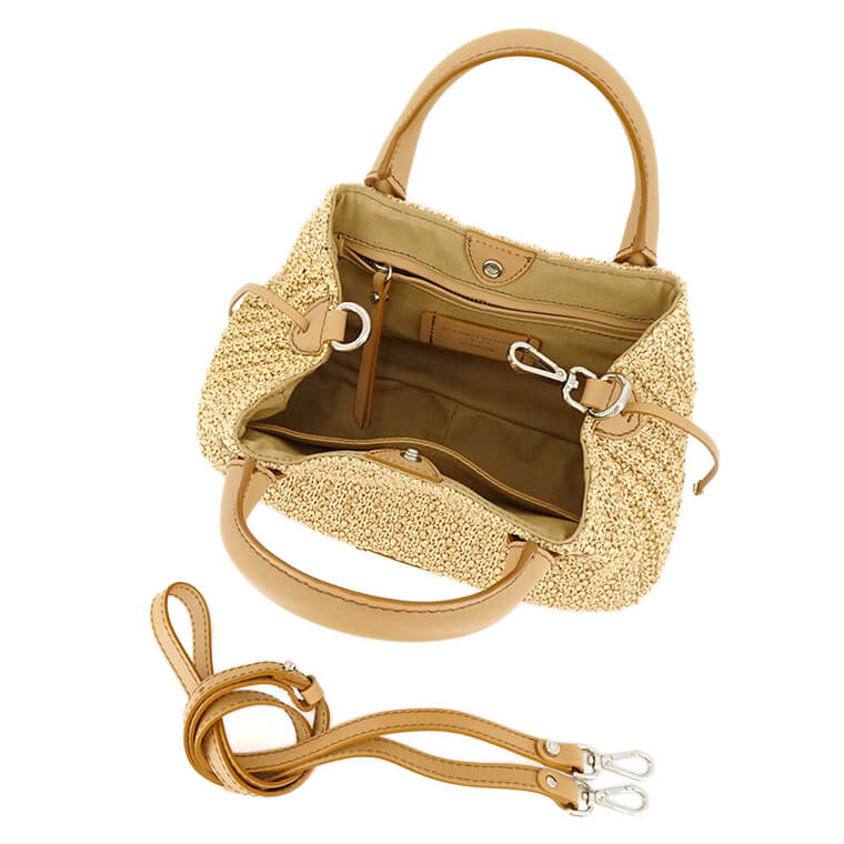 GIANNI CHIARINI レディース ショルダーバッグ JUDY BS10340 PGLCRF CNV VAR.NATURE 12439