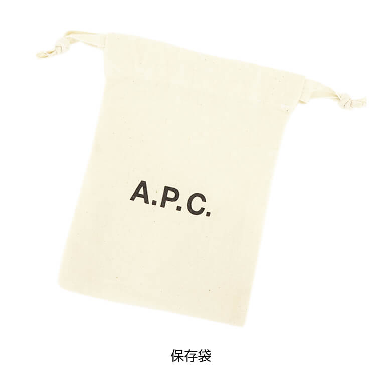 A.P.C. レディース 3つ折り財布 NOA TRIFOLD WALLET PXBJQ F63553 NOIR ブラック LZZ