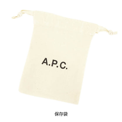 A.P.C. レディース 3つ折り財布 NOA TRIFOLD WALLET PXBJQ F63553 NOIR ブラック LZZ