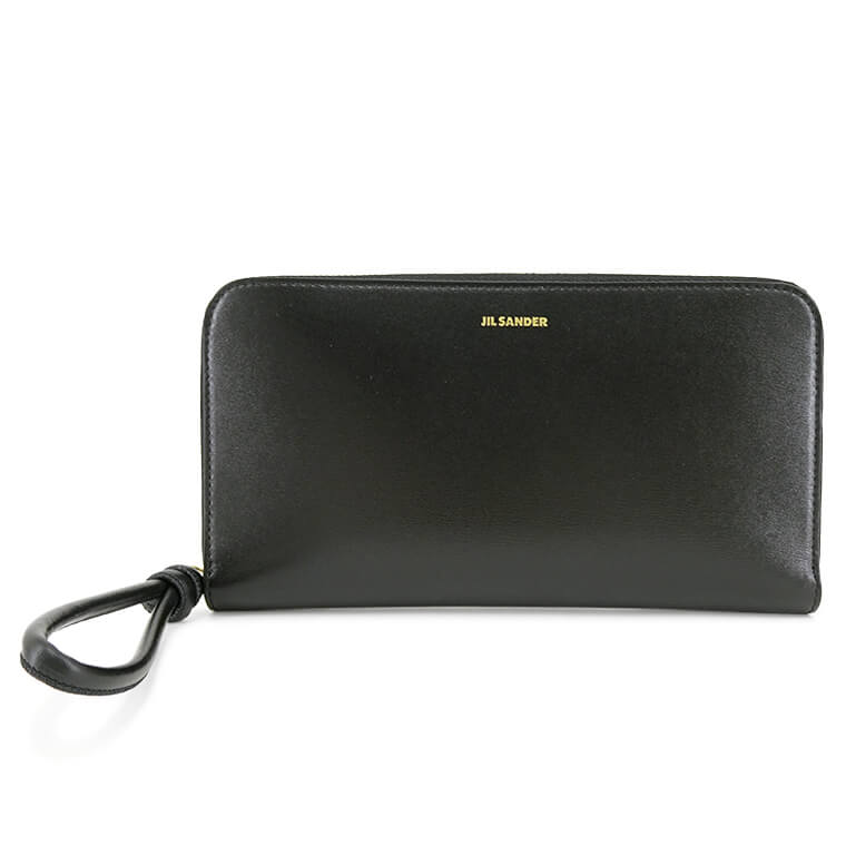 JIL SANDER レディース 長財布 ZIP AROUND WALLET J07UI0005 P4841 BLACK ブラック 001