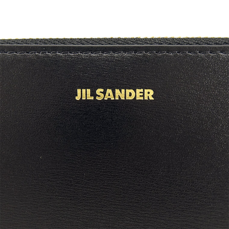 JIL SANDER レディース 長財布 ZIP AROUND WALLET J07UI0005 P4841 BLACK ブラック 001