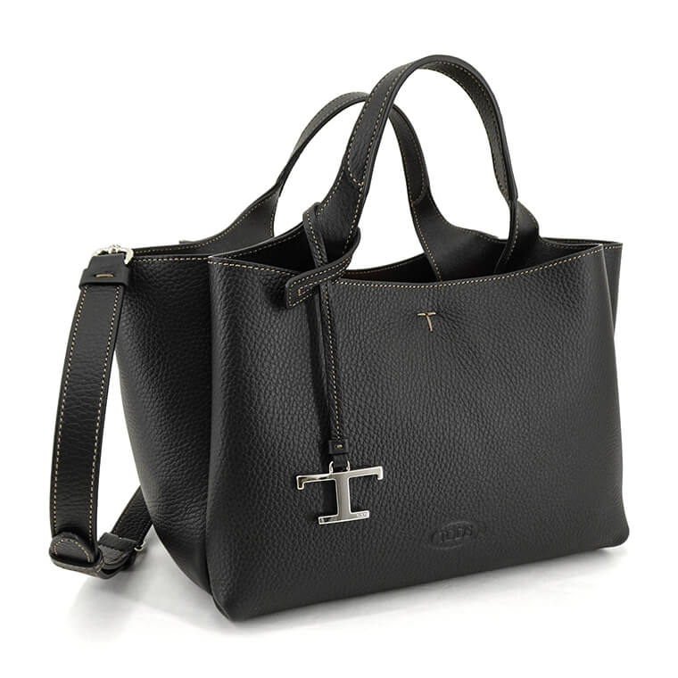TOD'S レディース ショルダーバッグ BAG IN LEATHER MINI XBWAPAFL100QRI ブラック B999