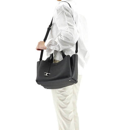 TOD'S レディース ショルダーバッグ BAG IN LEATHER MINI XBWAPAFL100QRI ブラック B999