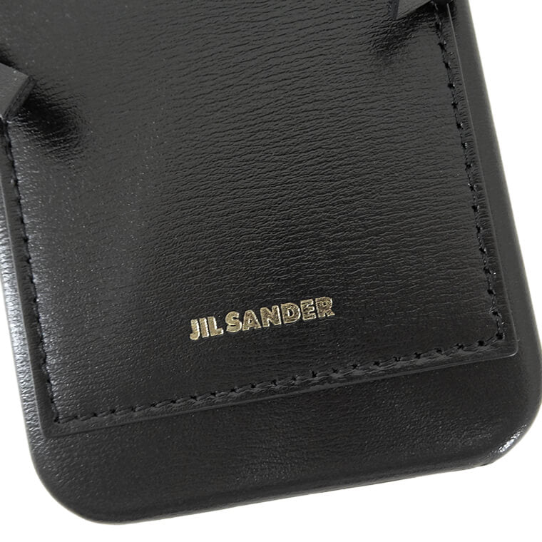 JIL SANDER メンズ iPhone 15 専用ケース PHONE CASE W LACE J26VL0013 P6486 BLACK ブラック 001