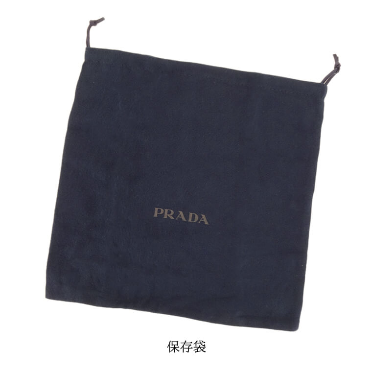 PRADA メンズ レディース ショルダーバッグ SAFFIANO CUIR 2VH172 2FAD NERO ブラック F0002