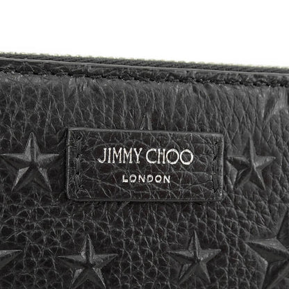 JIMMY CHOO メンズ 長財布 CARNABY S EMG ブラック BLACK