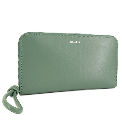 JIL SANDER レディース 長財布 ZIP AROUND WALLET MD GIRO J07UI0005 P5354 SEAWEED ダークグリーン 306