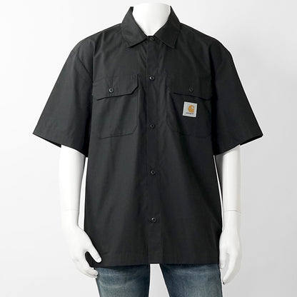 【2026SS SUMMER SALE】Carhartt WIP メンズ シャツ S S CRAFT SHIRT IO35232 BLACK ブラック 89XX