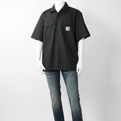 【2026SS SUMMER SALE】Carhartt WIP メンズ シャツ S S CRAFT SHIRT IO35232 BLACK ブラック 89XX