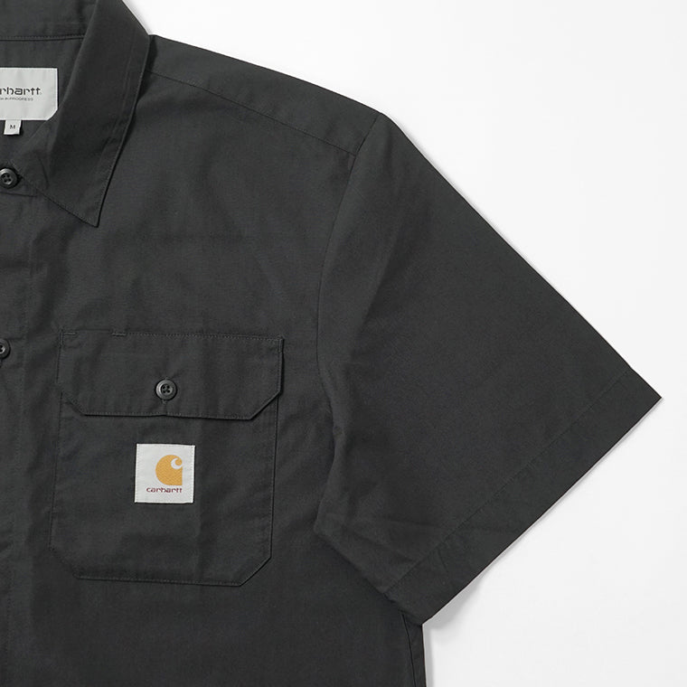 【2026SS SUMMER SALE】Carhartt WIP メンズ シャツ S S CRAFT SHIRT IO35232 BLACK ブラック 89XX