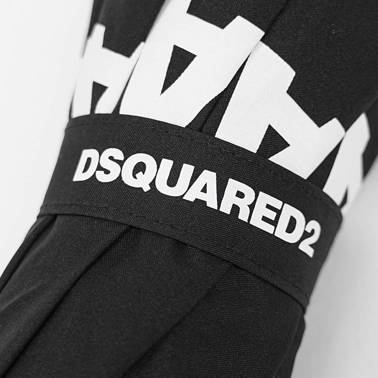 ディースクエアード DSQUARED2 メンズ レディース アンブレラ ブラック