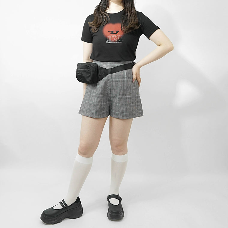DIESEL KIDS キッズ ベルトバッグ WDEMBOSSED J01926 KXBEW ブラック K900