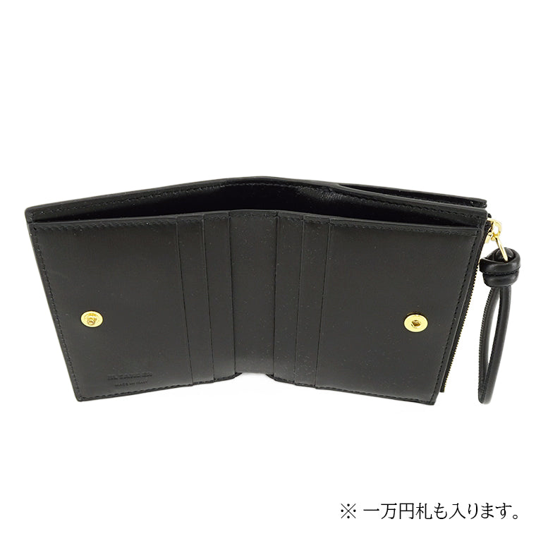 JIL SANDER レディース メンズ 2つ折り財布 J07UI0016 P4841 BLACK ブラック 001