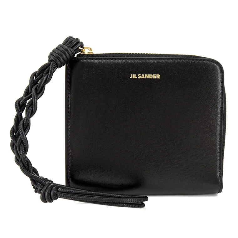 JIL SANDER レディース メンズ コイン＆カードケース CREDIT CARD PURSE TANGLE J07UI0017 P4841 BLACK ブラック 001