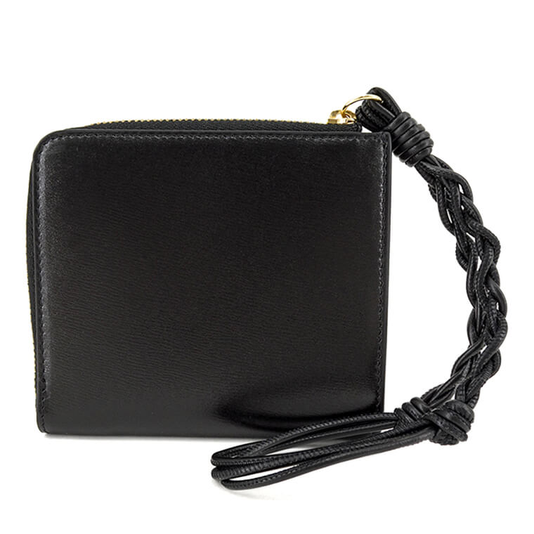 JIL SANDER レディース メンズ コイン＆カードケース CREDIT CARD PURSE TANGLE J07UI0017 P4841 BLACK ブラック 001