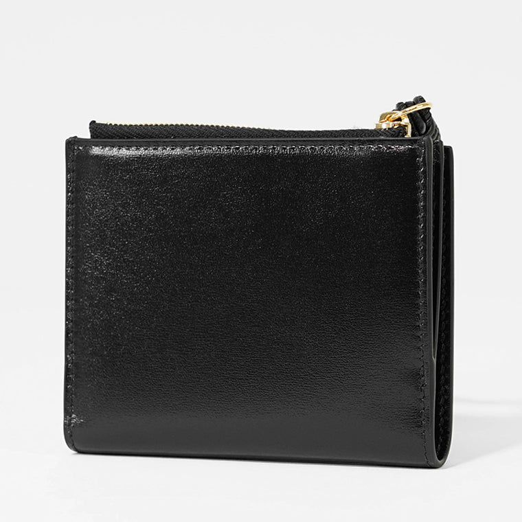 JIL SANDER レディース メンズ 2つ折り財布 MINI FRENCH WALLET TANGLE J10UI0003 P4841 BLACK ブラック 001