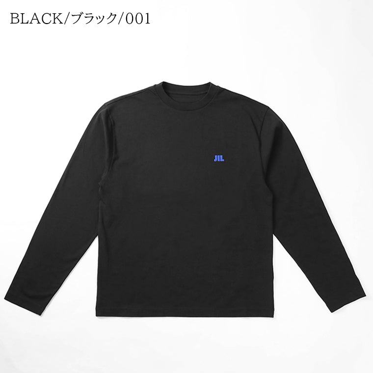 ジルサンダー JIL SANDER メンズ 長袖Tシャツ ブラック ホワイト